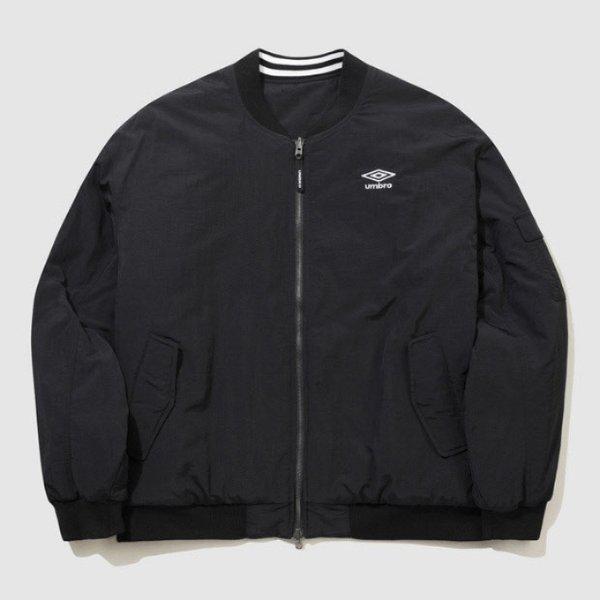 パディング VQA UQ323CPJ93-BLK リバーシブルボンバーパディングジャケット BLACK