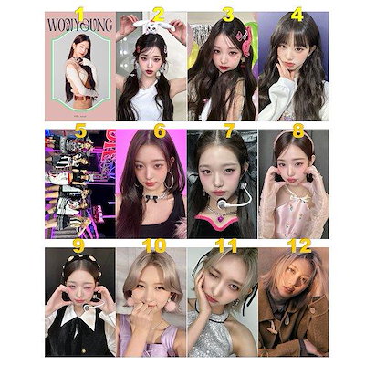 Qoo10] K-POPグッズIVE(アイブ)トレカ風