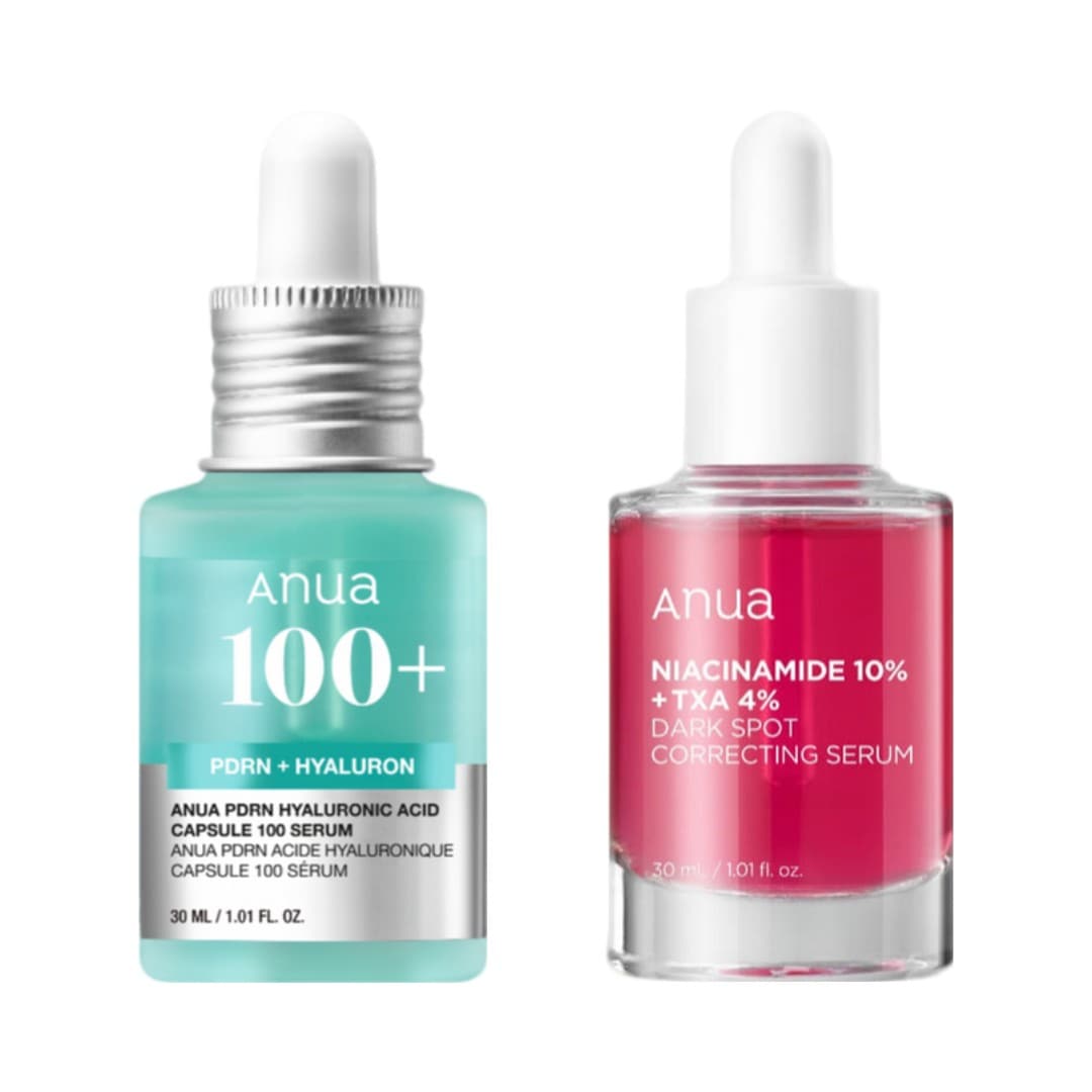 美容液2種セット PDRNヒアルロン酸セラム30ml＋ナイアシンアミド10%＋TXA4%ダークスポットセラム30ml