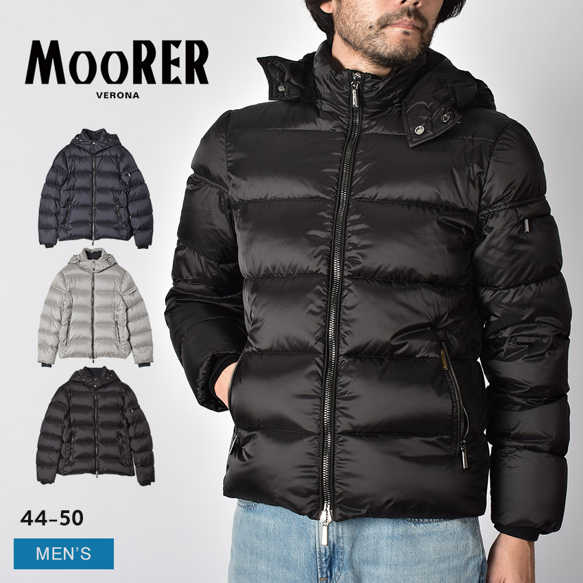 ダウン 撥水 はっ水 上着 通勤 メンズ ブレット アウター ビジネス 防寒 保温 フード ポケット ショート丈 BRETT-SH MOUGI100134 カジュアル シンプル フォーマル