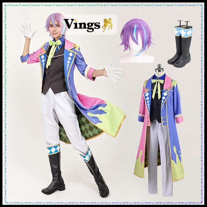 【SNS話題沸騰】プロジェクトセカイ カラフルステージ! feat. 初音ミク プロセカ ワンダショ 神代 類 かみしろ るい コスプレ衣装 ウィッグ ブーツ