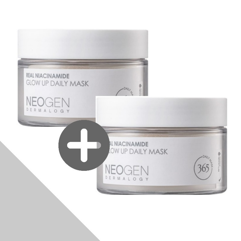 1+1リアルナイアシンアミドグローアップデイリーマスク 40枚 韓国コスメ