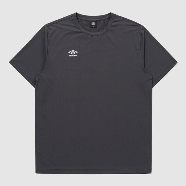 スローキック冷感メッシュレタリング半袖Tシャツ UR221SRS53 DCH