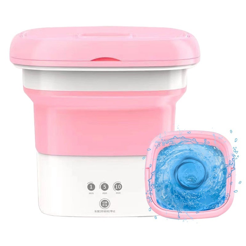 コンパクト 折り畳み 洗濯機 脱水 水洗い 洗濯 小型 軽量 静音 排水 ペット 赤ちゃん 5,222円