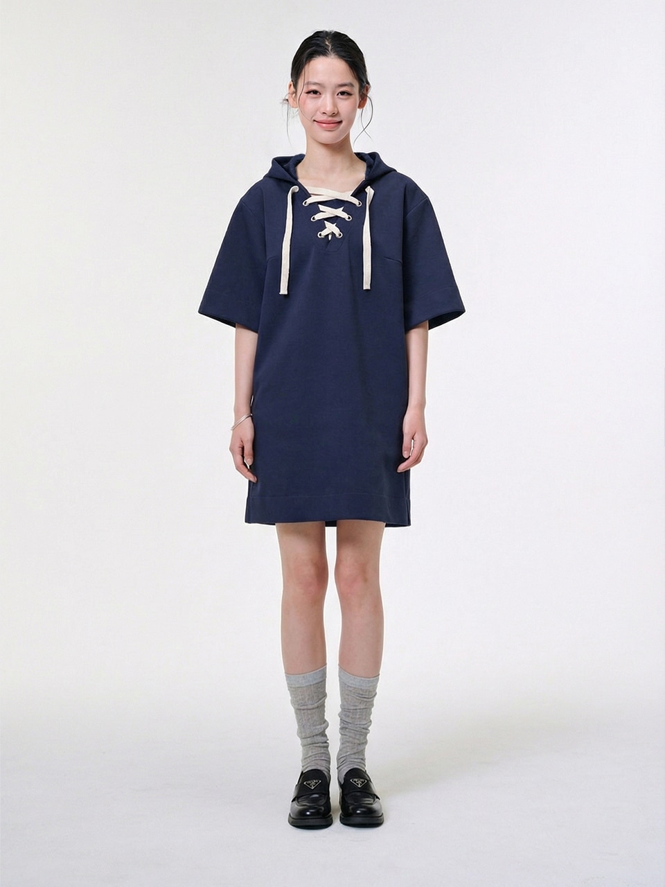 Marina Lace-Up Dress