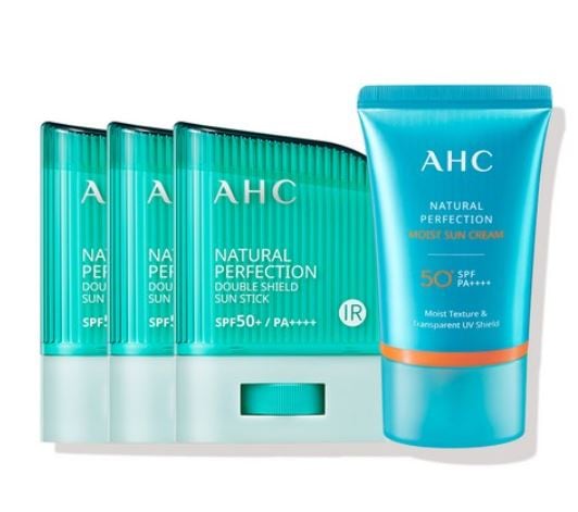 [正規品]ダブルシールド サンスティック SPF50 + PA +++ 14g x 3p + 日焼け止め 50ml セット