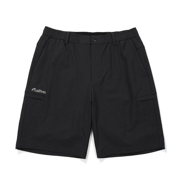 [マルボン公式] トラベルベーシックハーフパンツ BLACK (MAN)