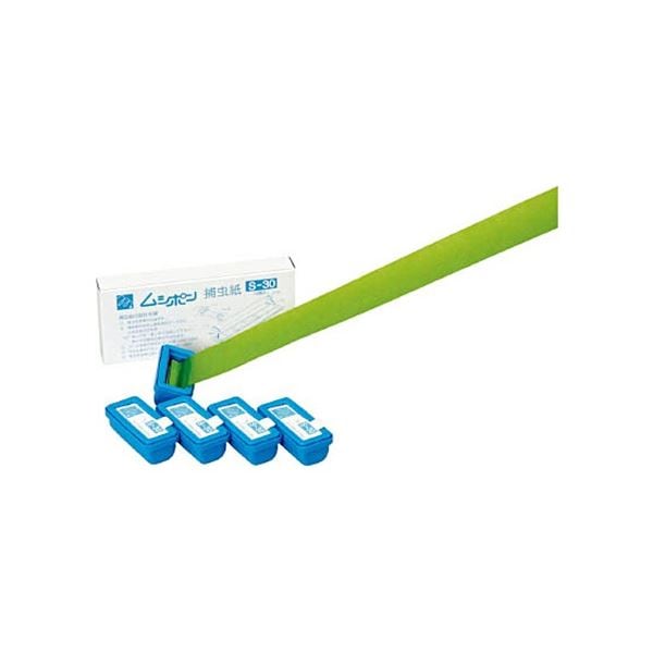 （まとめ）朝日産業 朝日ムシポン カートリッジ 5個入 青 S-30 1箱（5個） [x5セット]