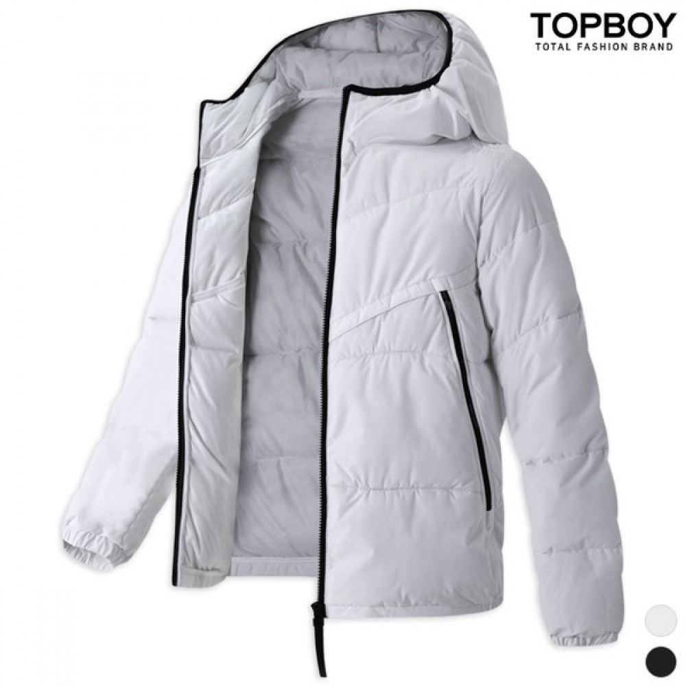 (TOPBOY) ストームフィットフード付きヘビーウェイトパッド入りジャンパー (JW553)