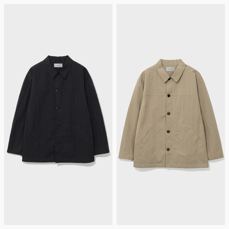 【LOW CLASSIC】26SS RELAXED SHIRT JACKET : 2COLORS