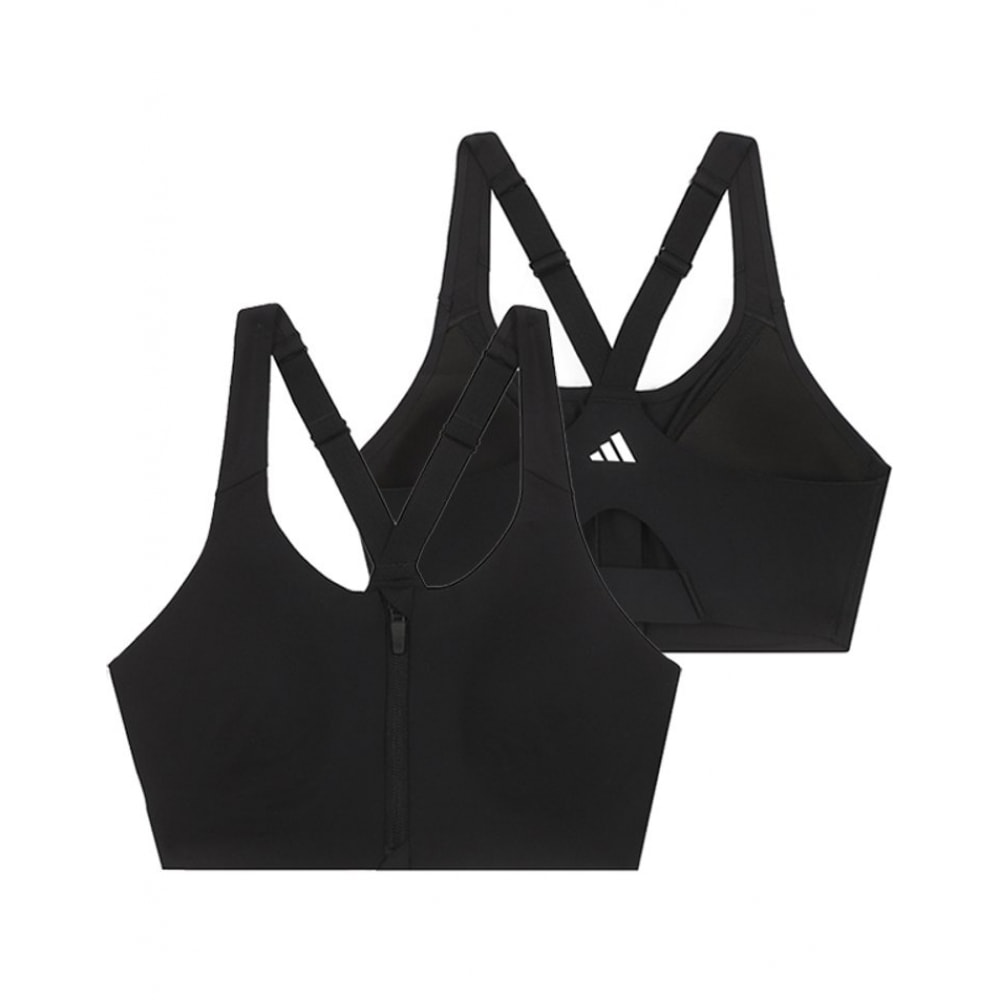 アディダス W スポーツブラ TLRD インパクトラックスハイサポートジッパー