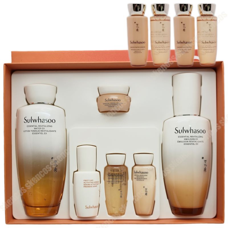 滋陰2種企画セット/滋陰水150ml+滋陰乳液125ml+滋陰生(ジャウムセン)2種サンプルキット/ローションスキン