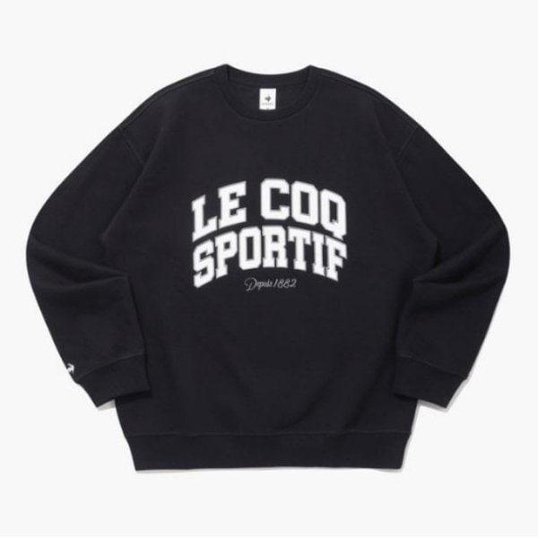 長袖Tシャツ UQC QP423TFSO3-BLK 起毛スウェットシャツ / BLACK