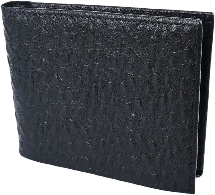 本革 財布 メンズ 型押し 写真入れ プレゼント レザー財布 コンパートメント コンパクト財布 スマートウォレット オーソドックス 紳士用 都会的 軽量( 2つ折り横型＋ギフトセット) 6,758円