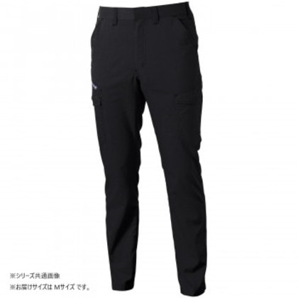 桑和 3478-08 カーゴパンツ Mサイズ ブラック(4)