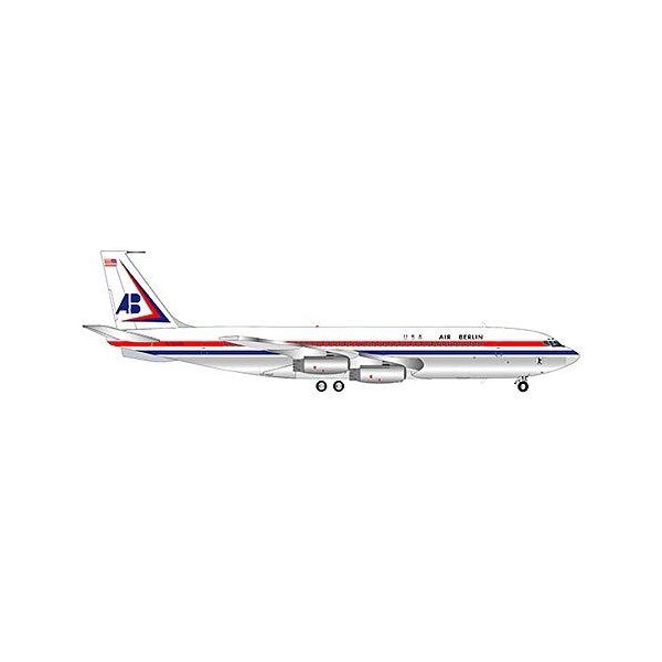 Herpa 559911 Air Berlin USA Boeing 707-320: Miniature Craft and Gift Collection 並行輸入品その他