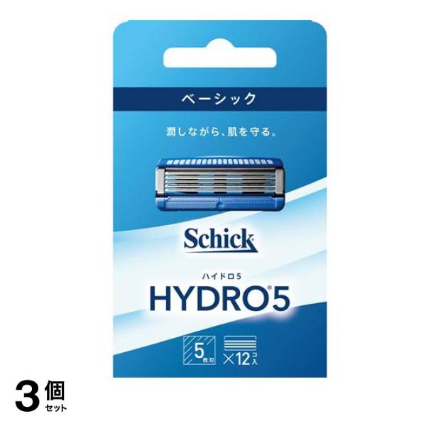 ハイドロ5 ベー 替刃 12個入 3個セット