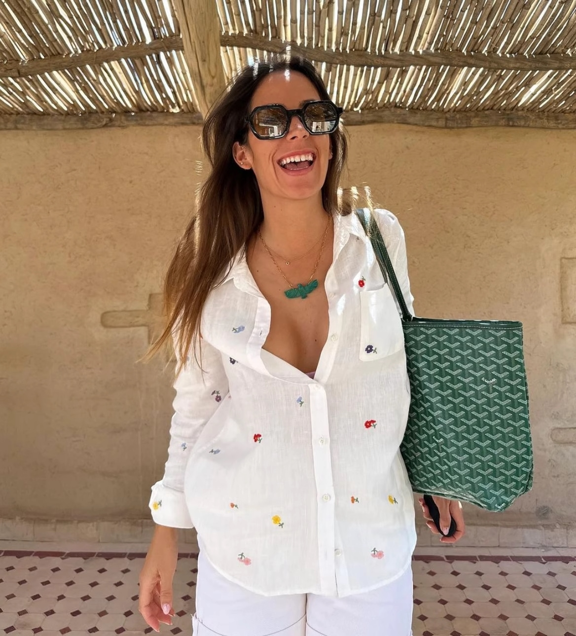 レディース トップス シャツ 羽織 前開き 長袖 Vネック 襟付き 角襟 ストレート 刺繍 透け感 アメカジ 薄手 リネン 大人可愛い シンプル 上品 おしゃれ アジアン エスニック エキゾチック