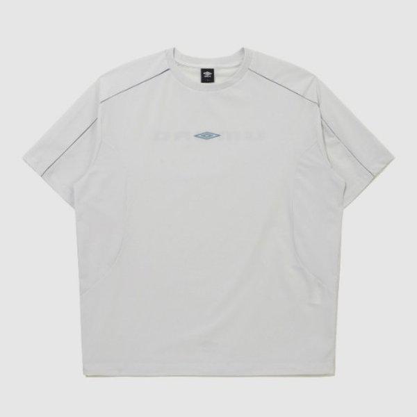 半袖Tシャツ VQA UR121SWT23-WGR オールラウンドストレッチ半袖ピステ / WHITE GREY