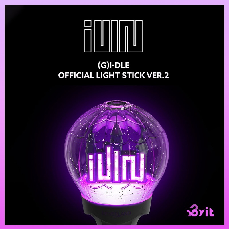 【公式】 i-dle OFFICIAL LIGHT STICK ver.2 公式 ペンライト 応援棒 正規品