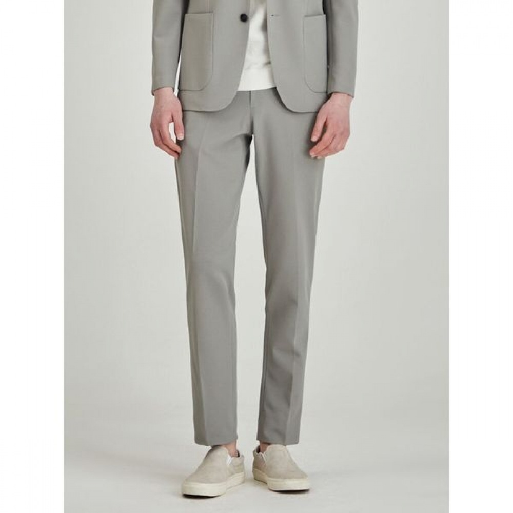 [Logadis] ポリジャージーソリッドライクレギュラーフィットセットアップパンツグレー（RY5221P333） 20,278円