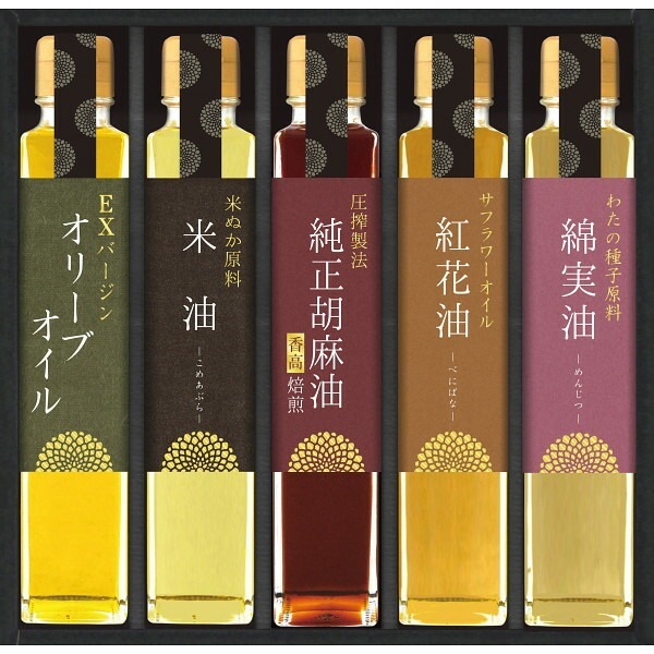 （ギフト）信濃屋清風堂 料理油詰合せ G-F