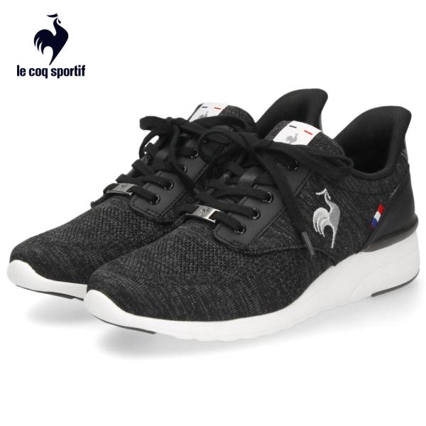 ルコックスポルティフ レディース スニーカー 靴 さっと履ける LCS レンヌ リフト SI LU5FSN71LZ ブラック le coq sportif