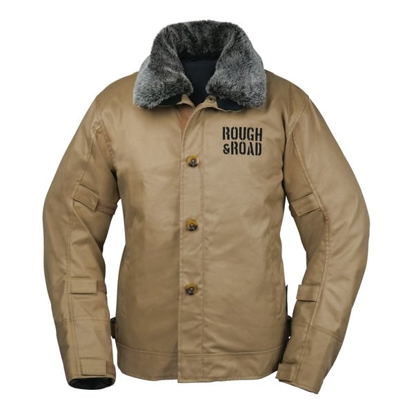 バイク用 N-1RボアウインタージャケットFP カーキ/Lサイズ RR7691KK3