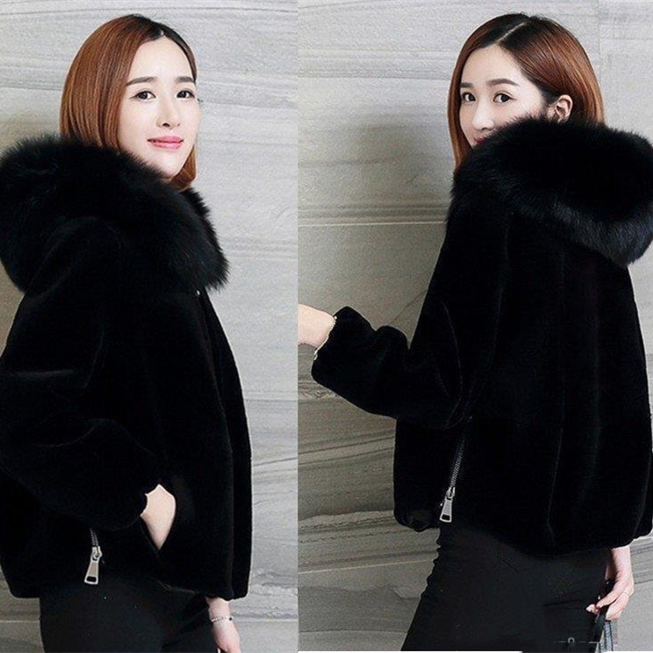 大人気 上品 ムートンコート レディース ショート丈 秋冬 フェイクファー 毛皮コート アウター 体型カバー お洒落 ゆったり 上品 母親 通勤 OL 防寒 ファーコート 30代 40代