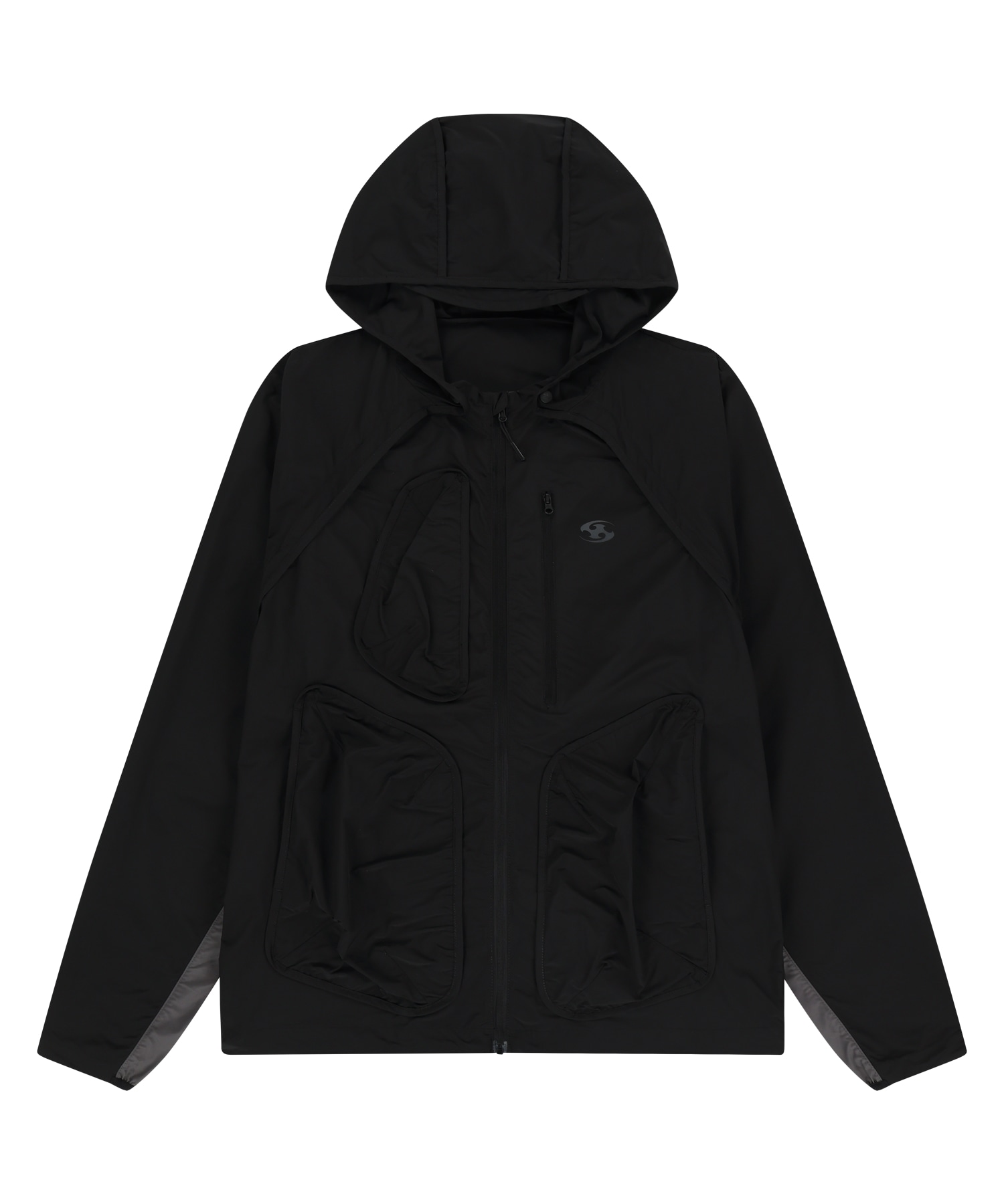 【SANSANGEAR】 DART POCKET JACKET : BLACK