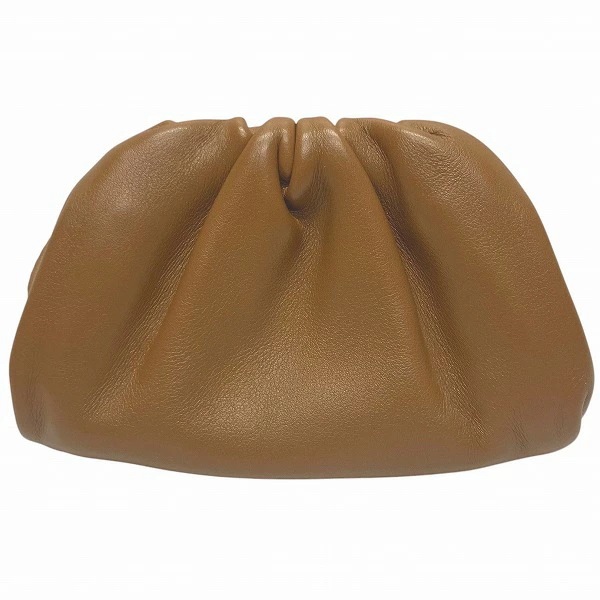 ボッテガ ・ヴェネタ ザ ポーチ コインパース 577816 ブラウン 財布【中古】