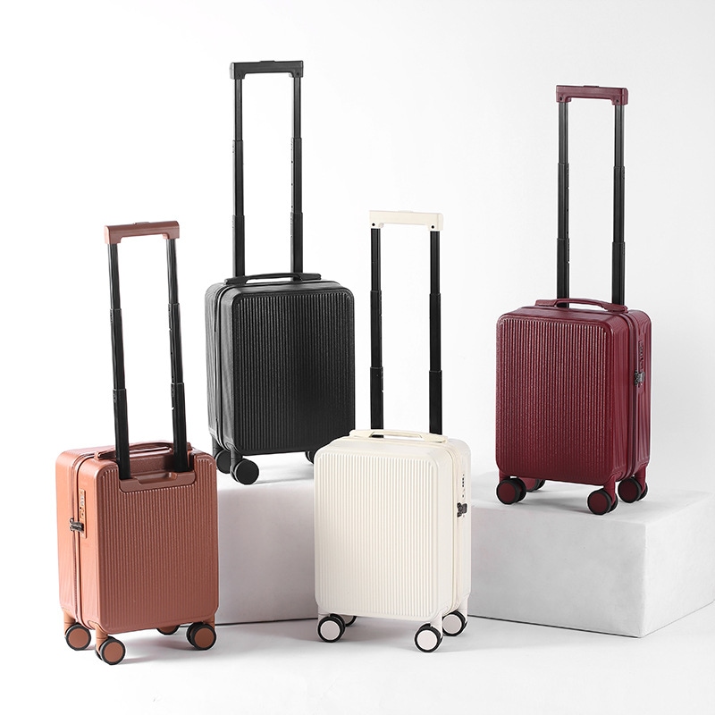 軽量フリーチェックインスーツケース 16インチスーツケース 女性用 小型ポータブルビジネストロリーケース 男性用 パスワード搭乗ケース