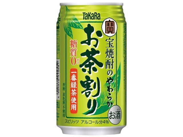 2ケース単位=48本送料無料タカラ宝焼酎のやわらかお茶割り335ml缶48本 メーカー：宝酒造（株）
