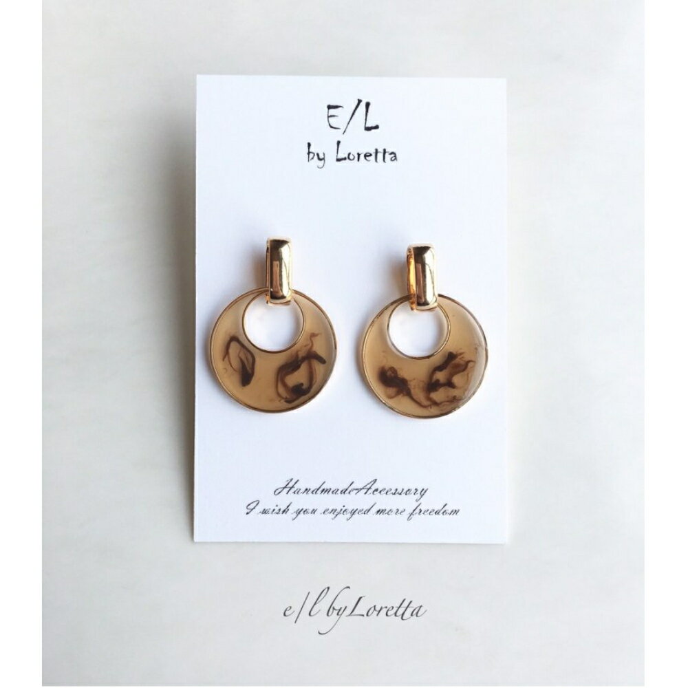 税込 サークル アクセサリー レディース Elbyloretta ベッコウ ピアス デザイン ピアス Www Rafsanjanpisachio Com