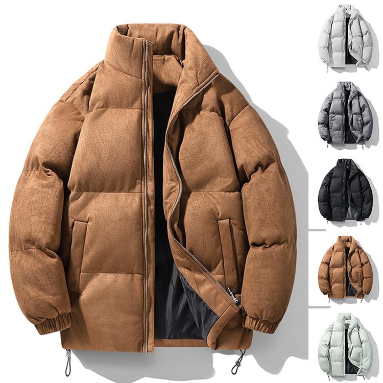 メンズ 中綿ジャケット キルティングジャケット 防寒ジャケット あたたか 大きいサイズ アウター 厚手 防寒着 保温 冬物