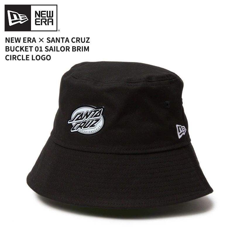 ニューエラ メンズ バケットハット バケハ 帽子 NEW ERA × バケット01 セーラーブリム サークルロゴ ハット 14384267