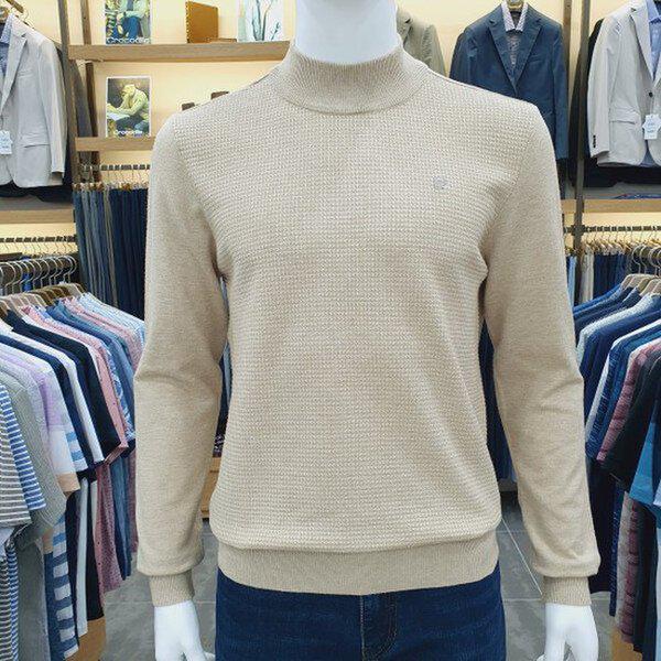 秋冬の新作 前板組織物 ハーフタートルネック POKR3901826_SH