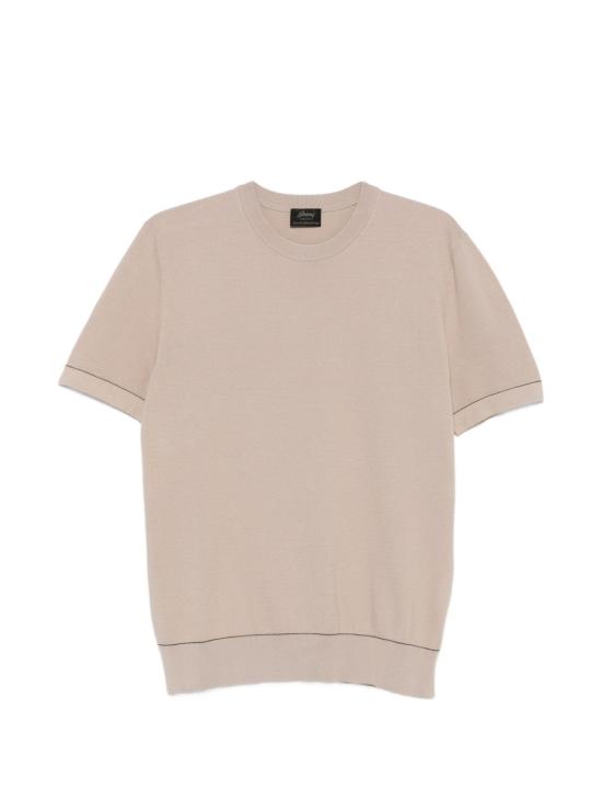 BRIONI Men T-Shirts UMR00L P0K159541 BEIGE