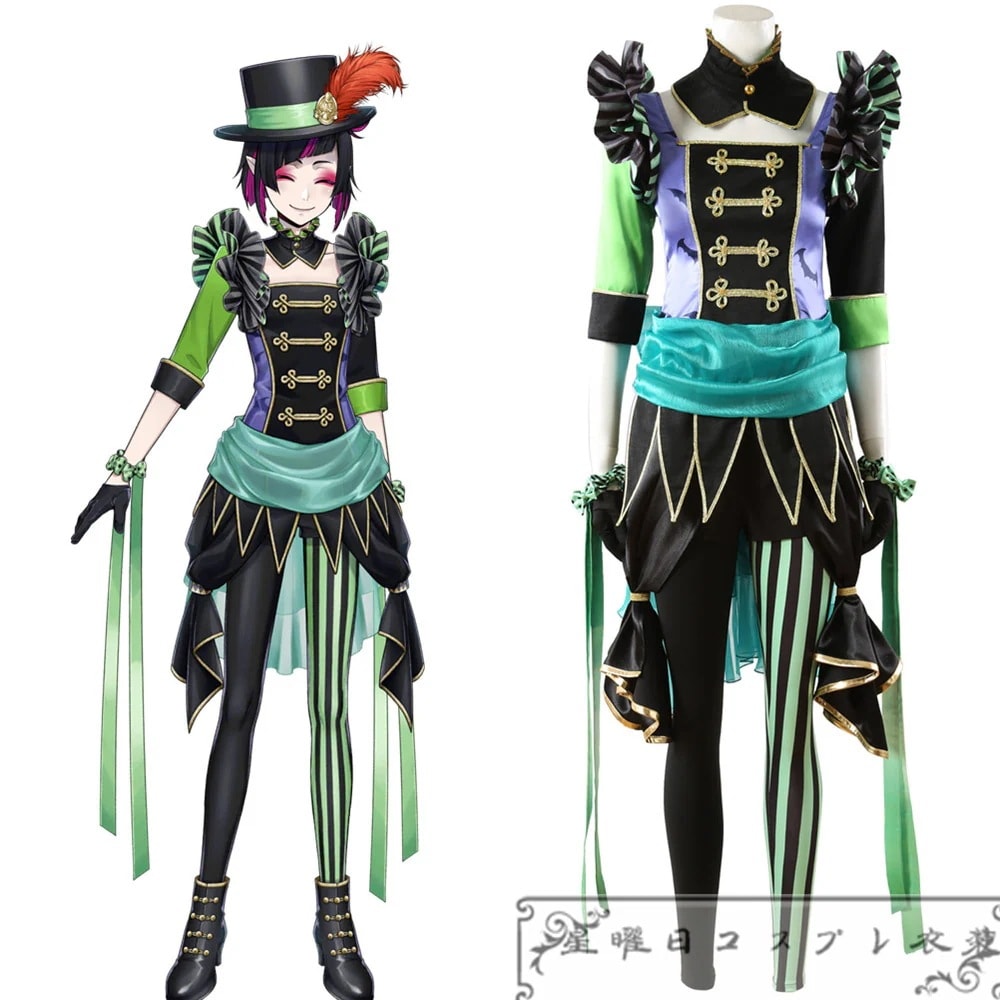 ツイステッドワンダーランド ツイステ ステージインプレイフルランド踊る人形と幻の遊園地 リリア プレイフルドレス コスプレ衣装 コスチューム 仮装 変装G