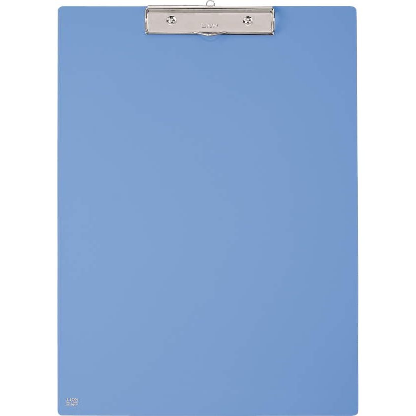 （まとめ買い）ライオン事務器 PETカラー用箋挟 クリップボード A3タテ No.240K ブルー 139-00 [x3]