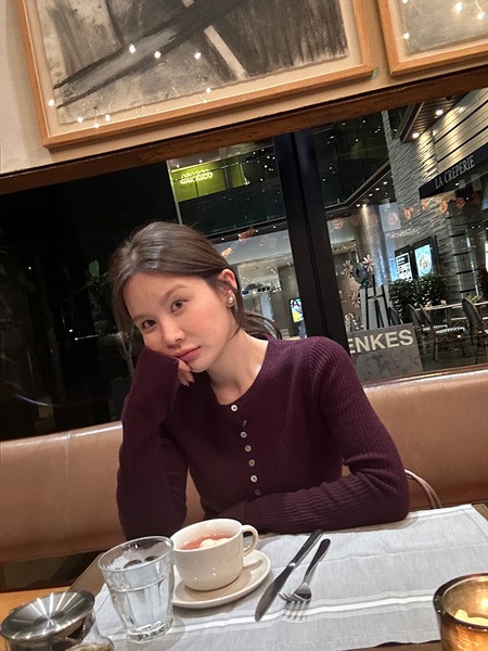 WXLSTUDIO ハンドメイド一列ウールニット長袖