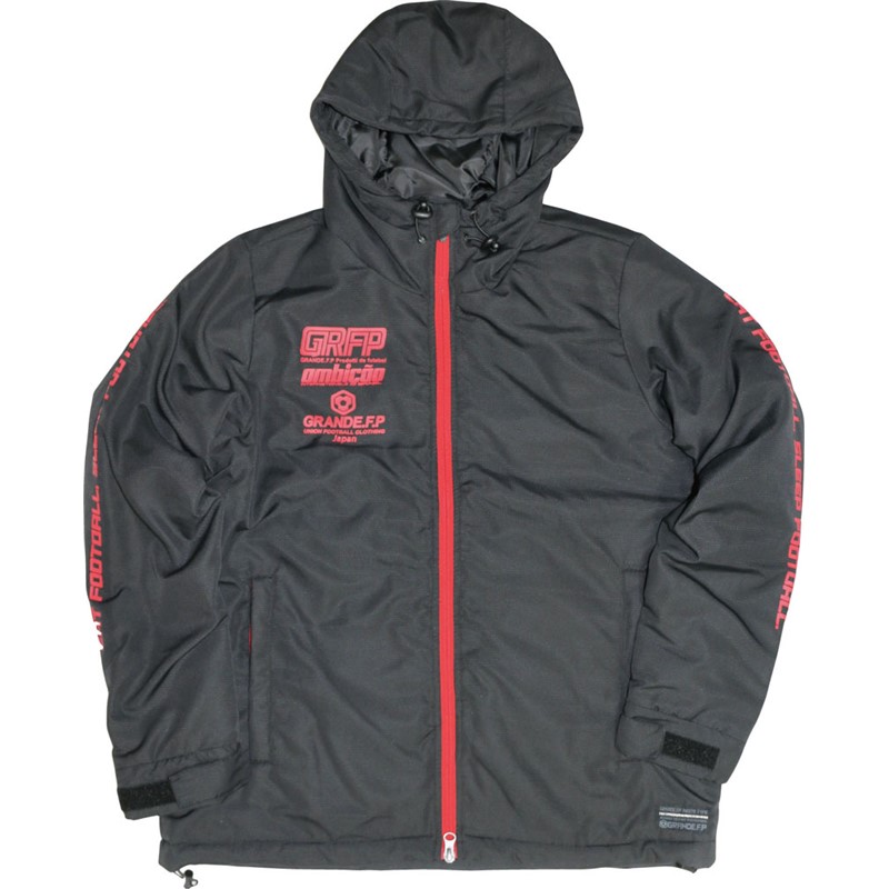 grande(グランデ) LMT.フーデッド.ウォーマーJK フットサルウォーマージャケット (gfph22599-0935)