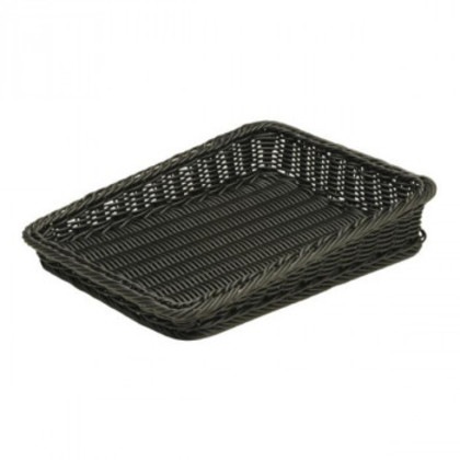 萬洋(まんよう) 樹脂太渕傾斜型大(黒)ステンレス枠付 91-027B