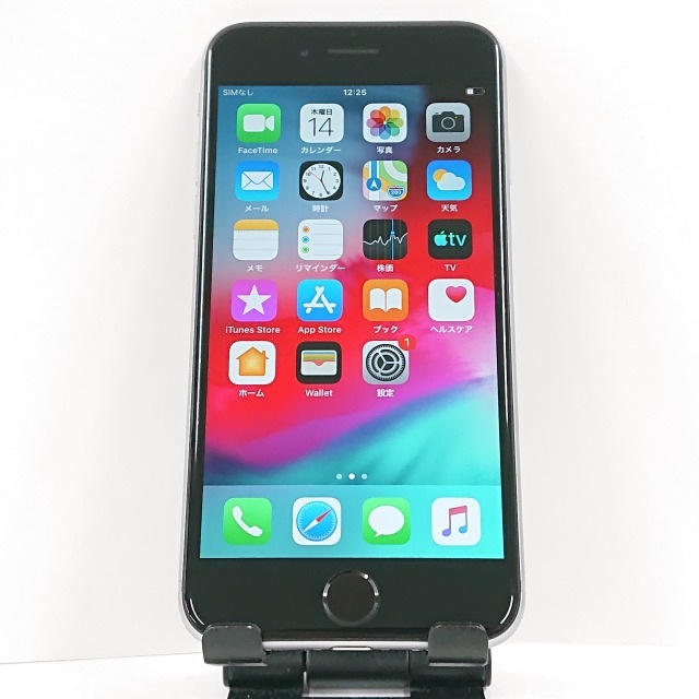 iPhone6 64GB ドコモ スペースグレイ 送料無料 本体 c08416 【中古】