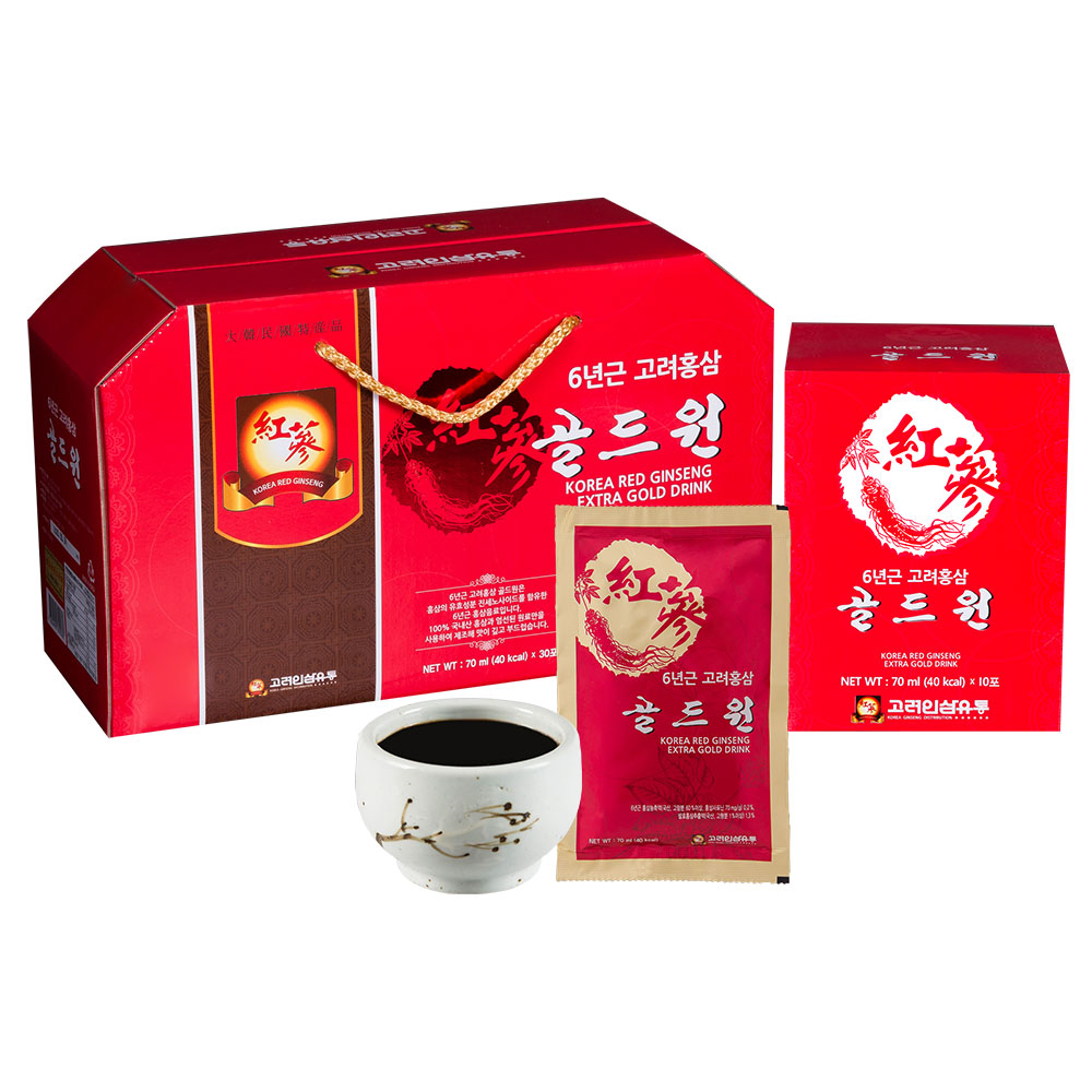 高麗人参流通6年根高麗紅参ゴールドウォン