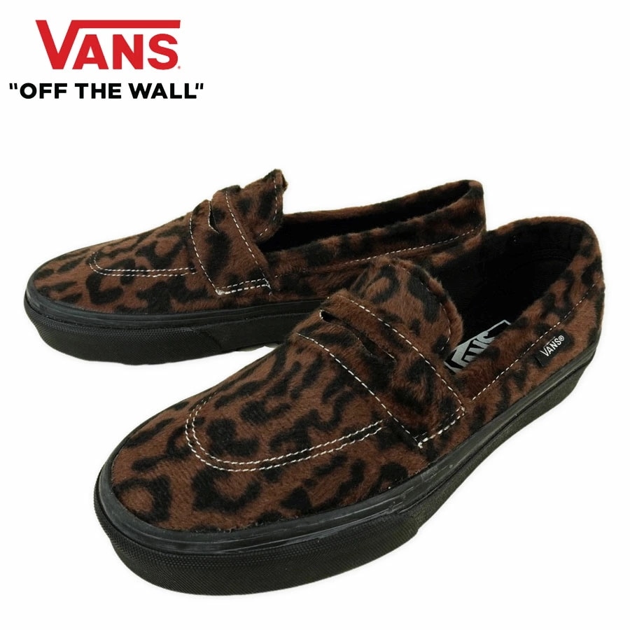 バンズ VANS ヴァンズ【箱無し】STYLE 53 スタイル53 ローファーLEOPARD BROWN/BLACK レオパードブラウン/ブラックメンズ レディ