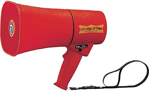 noboru(ノボル電機) レイニーメガホン タフPlus 拡声器 6W赤色 サイレン音付 TS-633R