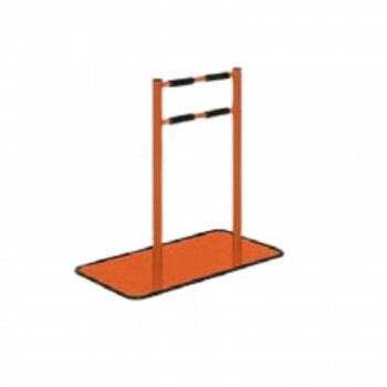 高田ベッド製作所 アシストグリップ（立ち上がりサポートグリップ付スタンド） オレンジ TB-1356