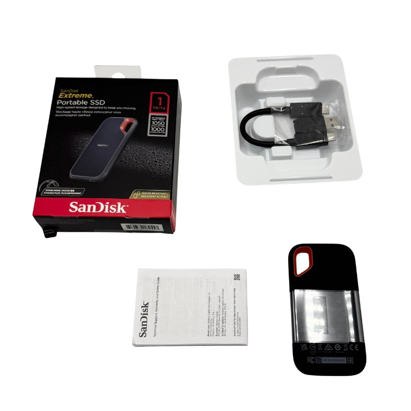 中古 SANDISK エクストリーム V2 SDSSDE61-1T00-G25
