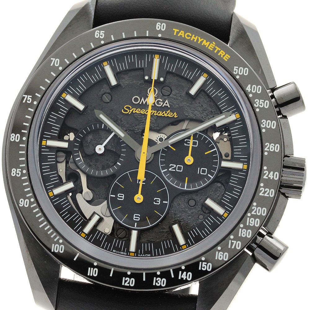 オメガ OMEGA 311.92.44.30.01.001 スピードマスター ダーク サイド オブ ザ ムーン アポロ8号 手巻き 極美品 箱・保証書付_905020【中古】 521,160円